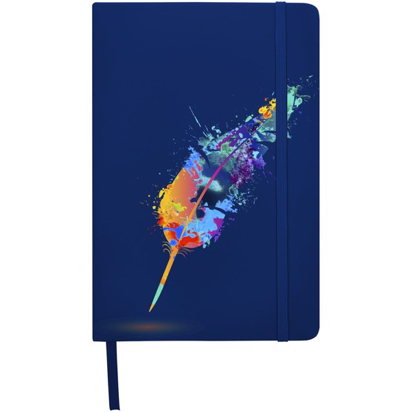 Spectrum A5 notebook with blank pages - Navy