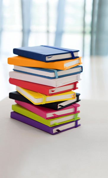Notitieboek Dita | Gerecycled PU | A6 | Gelinieerd - wit