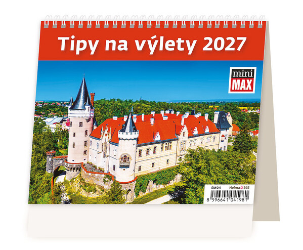Stolní kalendář MiniMax Tipy na výlety