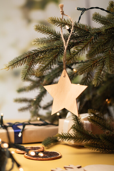Christmas Tree Ornament Rosvik - Star