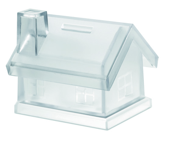 Banka za kovance Mybank, plastika PS, 100x85x90 ​​mm