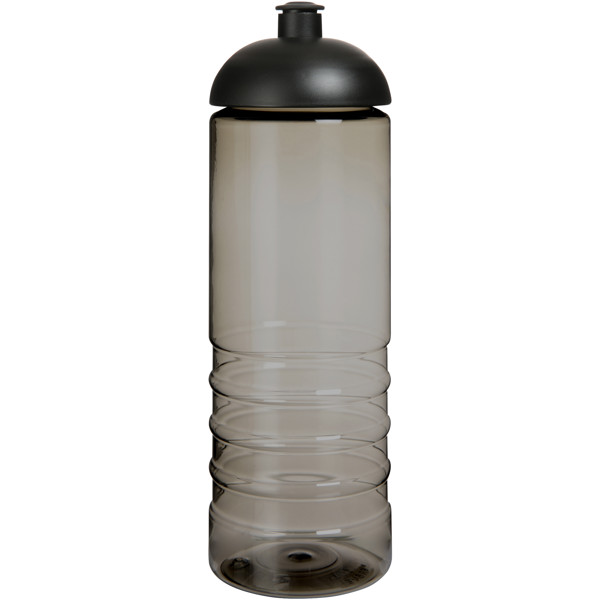 H2O Active® Eco Treble 750 ml dome lid sport bottle - Charcoal / Black