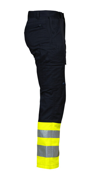 6523 PANTS HV CL 1 YEL/BLACK 58