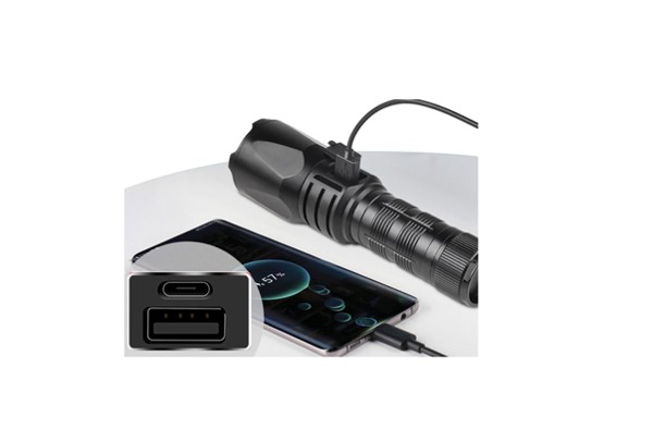 Sandberg Powerbanka Survivor Torch 5000mAh, svietidlo a powerbanka 2v1
