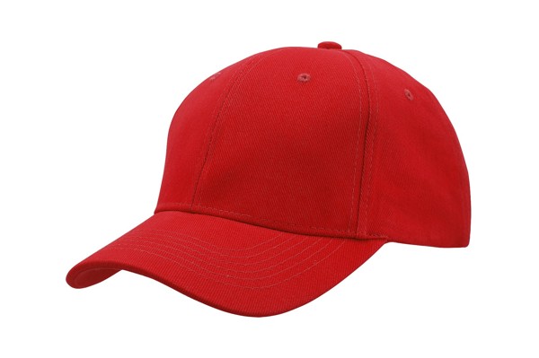 4199 - baseball cap - black/red