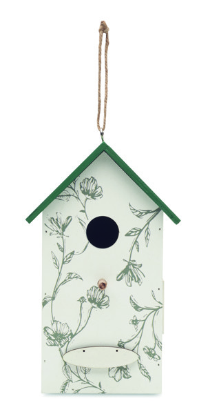 Bird house in plywood Greenjay