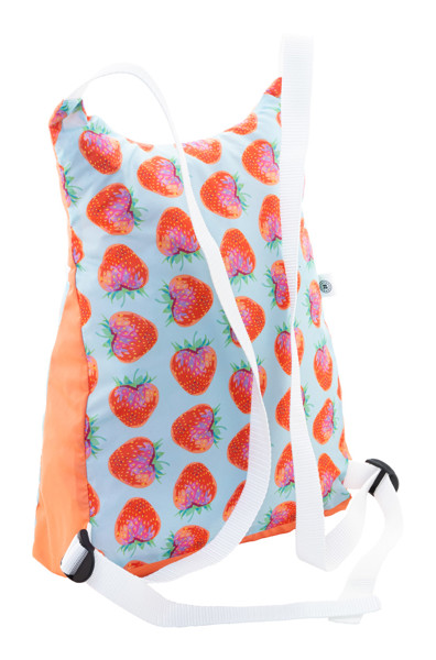 Custom Foldable Rpet Backpack SuboBag Folback - White