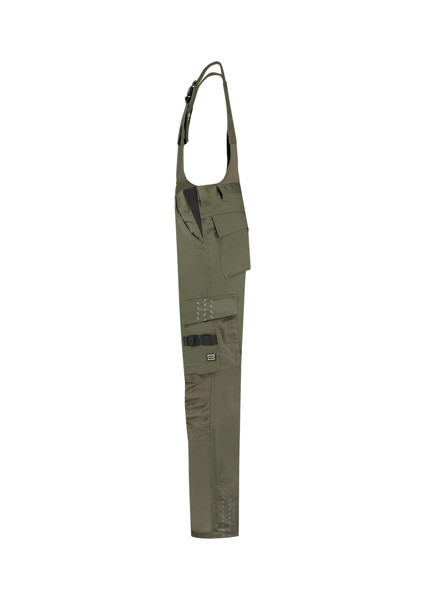 Pracovné nohavice s trakmi unisex Tricorp Bib & Brace Twill Cordura - Army / 52