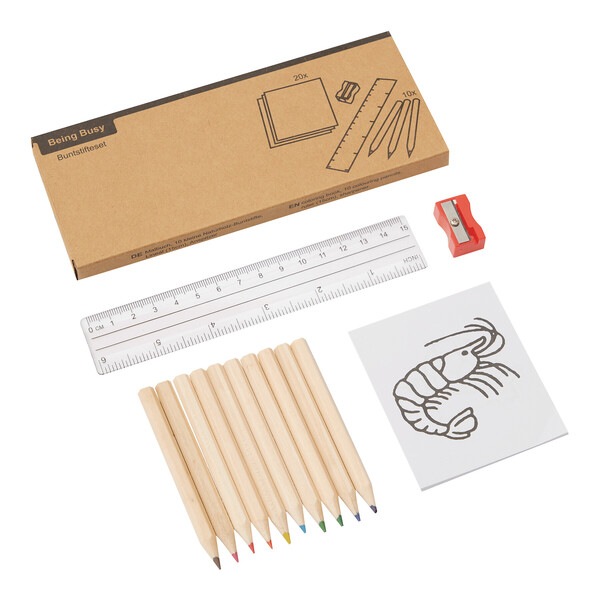 Pencil Set Being Busy