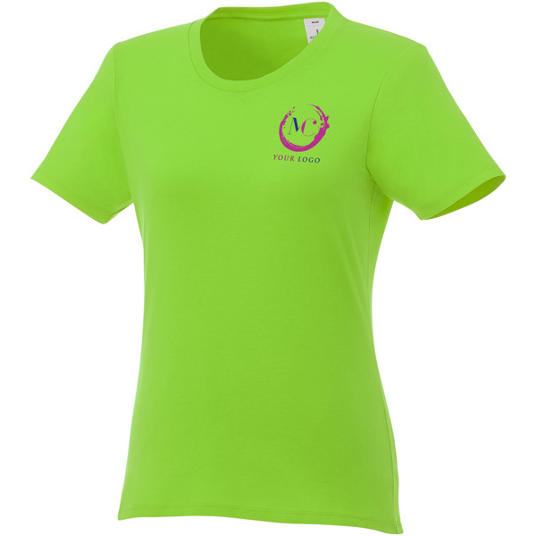T-shirt Heros a manica corta da donna - Verde mela / XS
