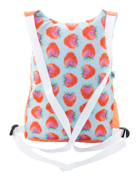 Custom Foldable Rpet Backpack SuboBag Folback - White