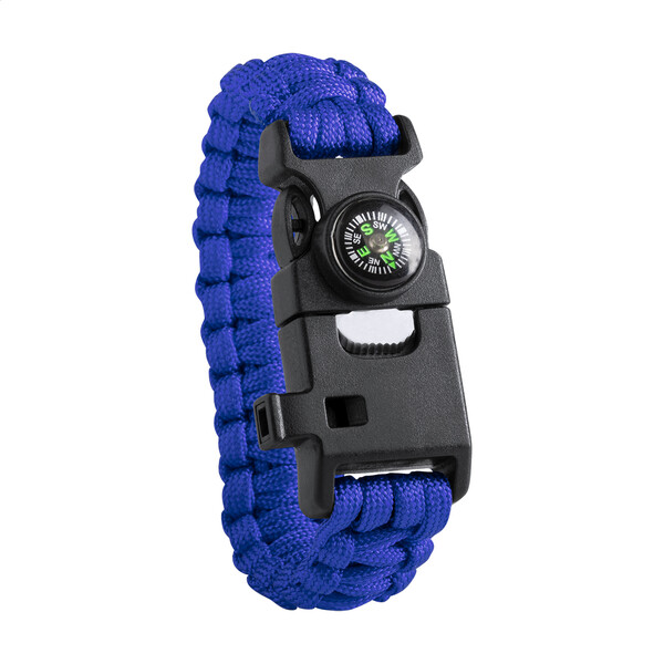 Bracelet Survie Peary - Bleu / Noir
