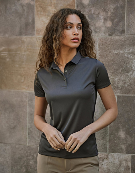 Ladies Luxury Sport Polo - White / M