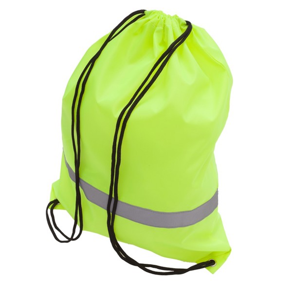 Promo backpack with reflective tape - Yellow