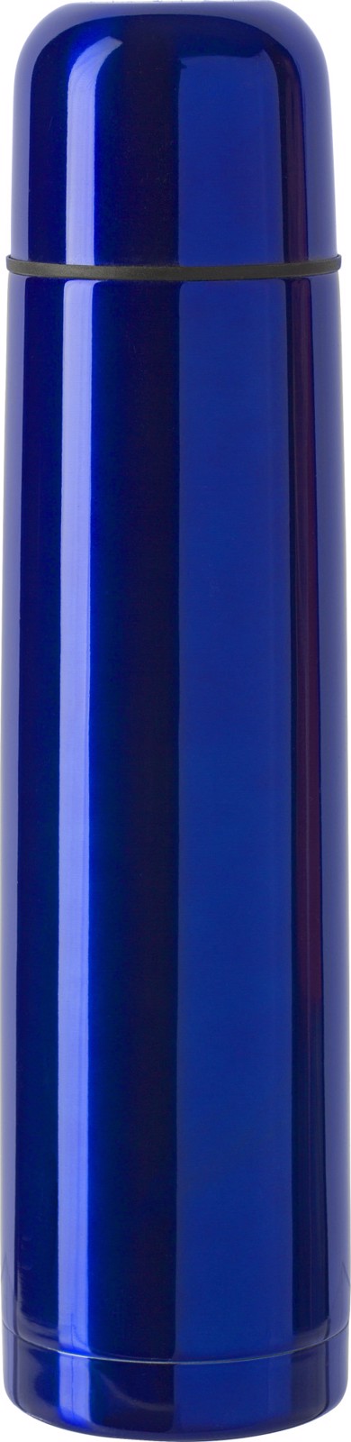 Stainless steel double walled flask - Cobalt Blue