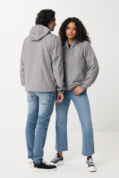 Veste légère en polyester recyclé IQONIQ Logan - Gris Argent / XXXL