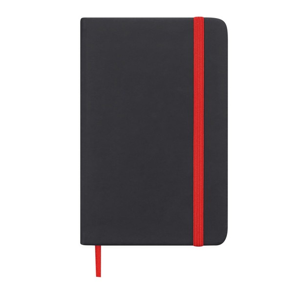 Notizbuch Lector Im Din-A6-Format - Rot / Schwarz
