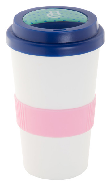 Dvostenska skodelica Creacup, 400 ml - Bela