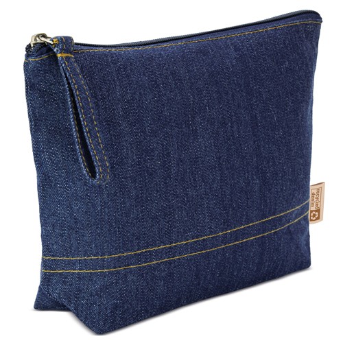 DENIM TOILET BAG "KIRBY"