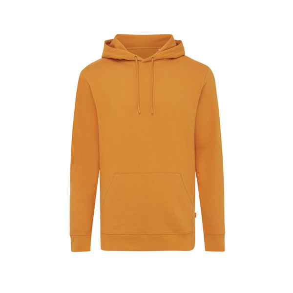 Sweat à capuche en coton recyclé Iqoniq Jasper - Sundial Orange / XS