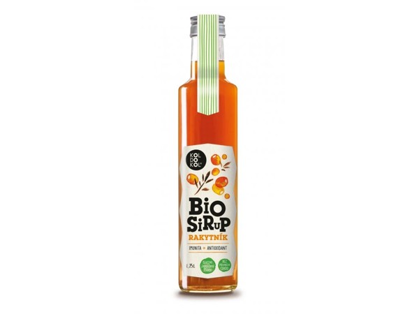 Rakytníkový sirup bez pridaného cukru