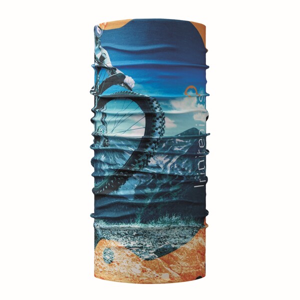 UPF50+, Lycra multiscarf with all-over printing - Individual polybag