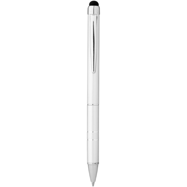 Kuličkové pero a stylus Charleston - Stříbrný