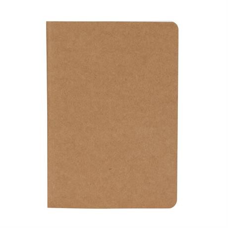 Personalised A6 recycled cardboard notebook with ruled pages