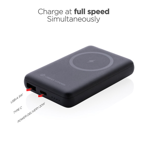 Urban Vitamin Los Altos powerbank, 5000 mAh, PD20W