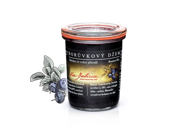 Čučoriedkový džem 170 g