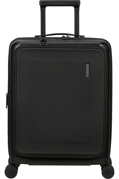 American Tourister - Dashpop Spinner 55/20 Exp Frontloader - True Black