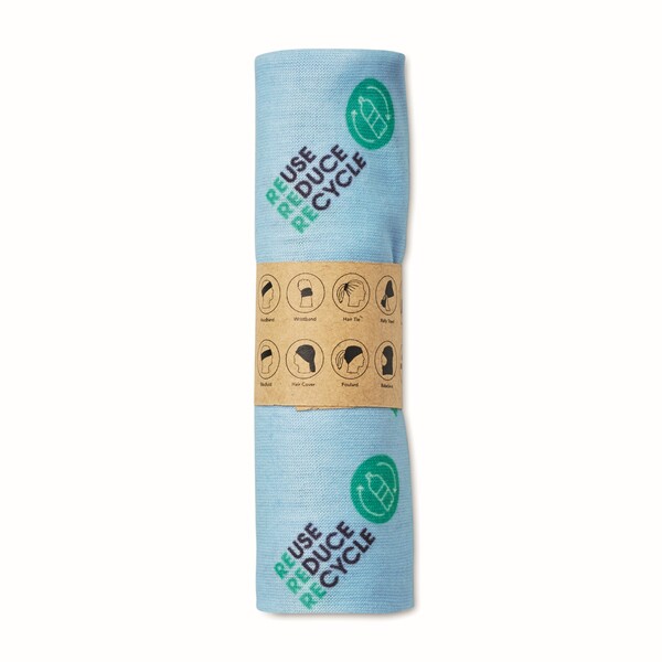 COOLMAX® multiscarf with all-over printing - Standard paper wrap