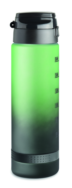 Bouteillen de sport RPET 1L Level - Vert