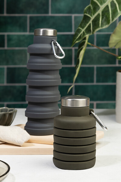 Collapsible Bottle Colsip - Dark Grey