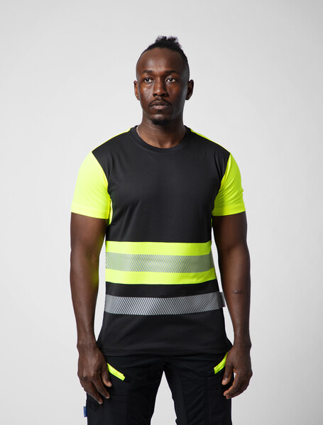 6020 T-SHIRT CL.1 Yellow/black XXXL