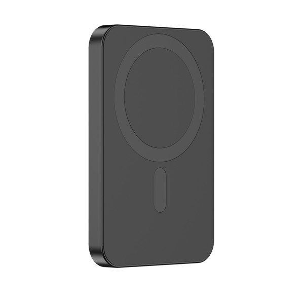 Powerbank 5000mAh en plastique/alu RCS UrbanVitamin Richmond - Noir