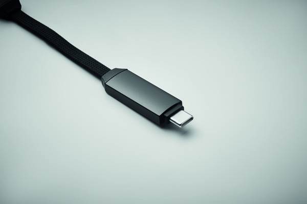 60W charging cable keyring Keysto