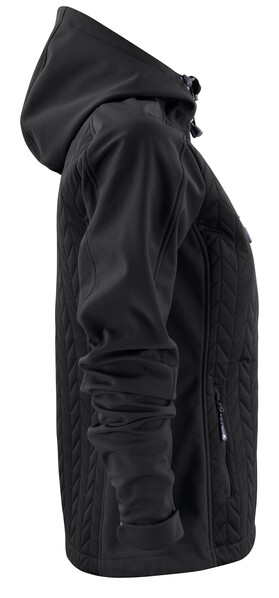 Myers Lady Softshell Jacket Black XL