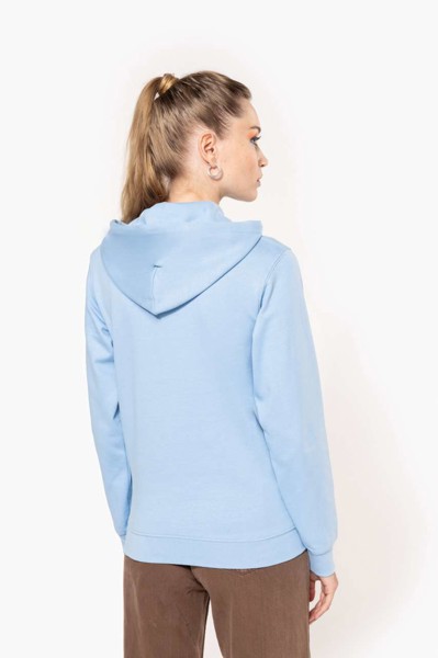 Ladies’ Hooded Sweatshirt - White / S