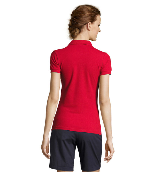 PEOPLE POLO SENHORA 210g - VermelhoXL