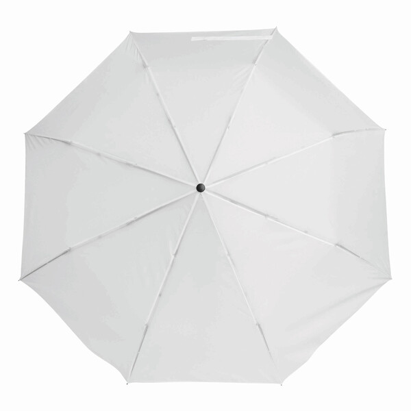 Automatic Open-Close Windproof Pocket Umbrella Plopp - White
