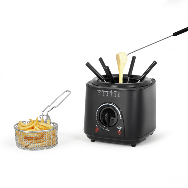 Friteuse électrique 2 en 1