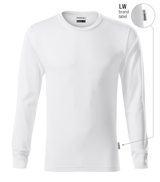 Triko Unisex Rimeck® Resist Ls - Bílá / 2XL