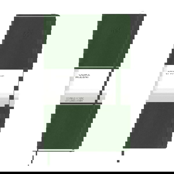 MOLESKINE Wochenkalender mit Notizbuch - khaki