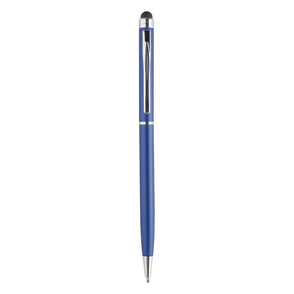 Sleek Stylus Matte Pen - Bleu