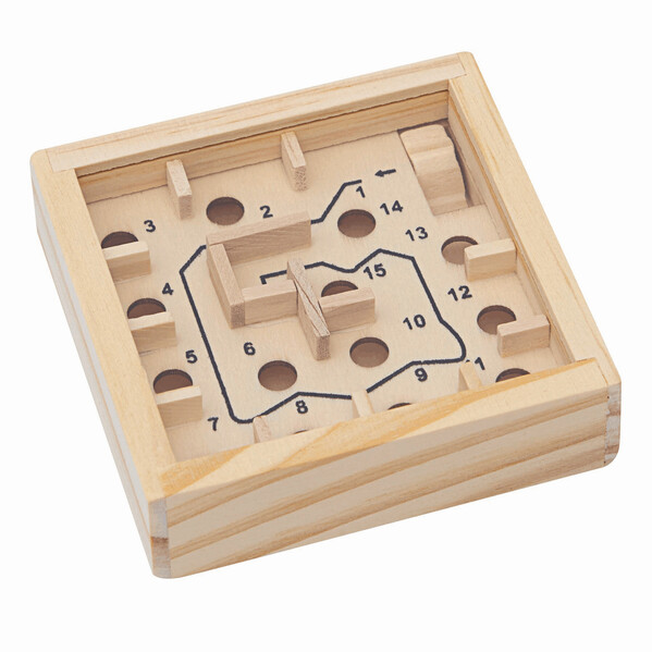 Wooden Labyrinth Game Lost