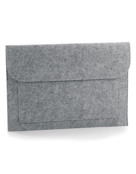 Felt Laptop / Document Slip - Soft White / ONE SIZE
