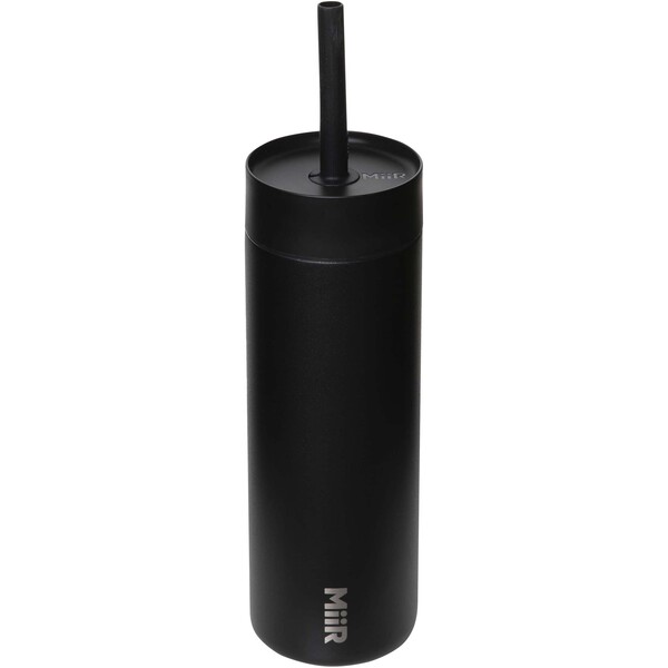 MiiR Sipper 473 ml water bottle with straw - Black