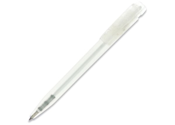 Ball pen Ingeo TM Pen Clear transparent - Frosted transparent