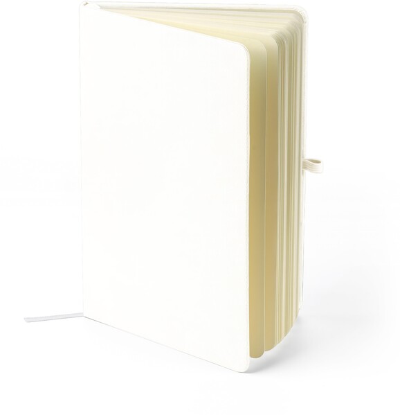 Gerecycled notitieboekje A5 Bloom - wit